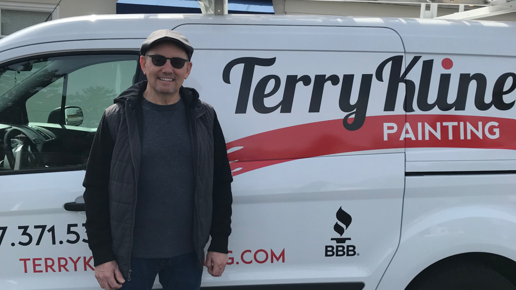 Painters in Manheim: Terry Kline Painting