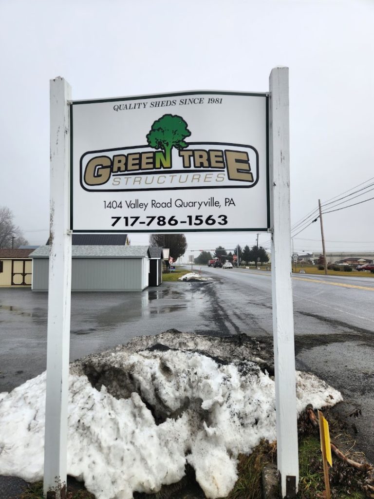 Shed Builders in Quarryville: Green Tree Structures
